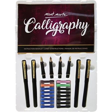 Mont Marte® 26-delige kalligrafie set - kalligrafiepennen