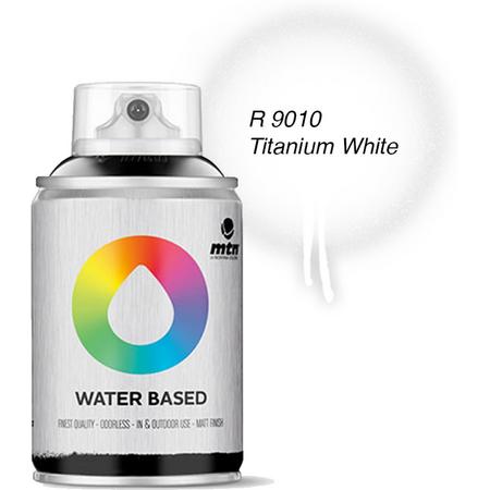 MTN Witte Waterbasis Spuitverf - 100ml graffiti spray-paint geschikt voor kinderen