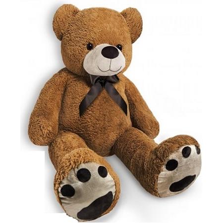 Teddybeer pluche Bruin 150 cm