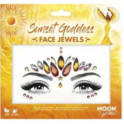 Moon Creations Gezicht Diamanten Sticker Moon Glitter - Sunset Goddess Multicolours