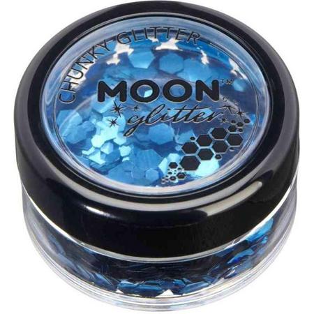 Moon Creations Glitter Makeup Moon Glitter - Classic Chunky Glitter Blauw