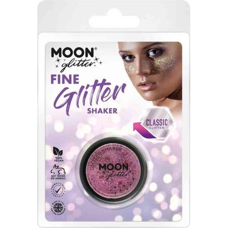 Moon Creations Glitter Makeup Moon Glitter - Classic Fine Glitter Shaker Roze