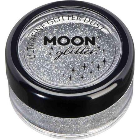 Moon Creations Glitter Makeup Moon Glitter - Classic Ultrafine Glitter Dust Zilverkleurig