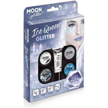 Moon Creations Glitter Makeup Moon Glitter - Ice Queen Glitter Kit Multicolours