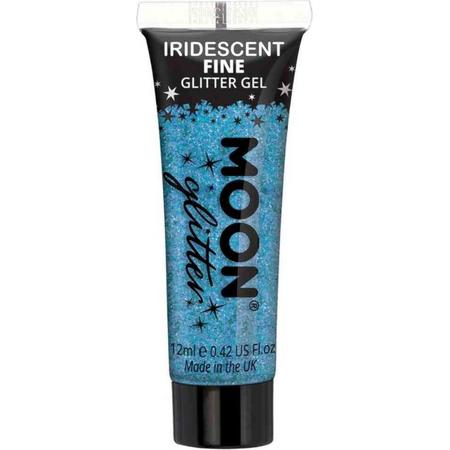 Moon Creations Glitter Makeup Moon Glitter - Iridescent Glitter Gel Blauw