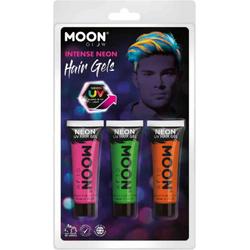 Moon Creations Haargel Moon Glow - Intense Neon UV Set Multicolours