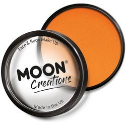 Moon Creations Schmink Pro Face Paint Cake Pots 36 Gram Helder Oranje