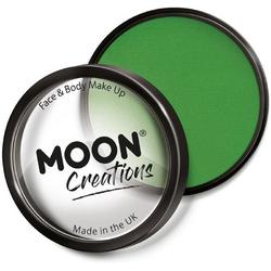 Moon Creations Schmink Pro Face Paint Cake Pots 36 Gram Heldergroen