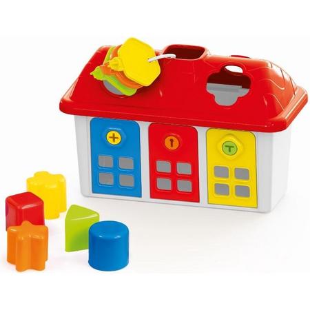 Vormenstoof - Huis - Blokkendoos - Sleutels - speelgoed 1 jaar