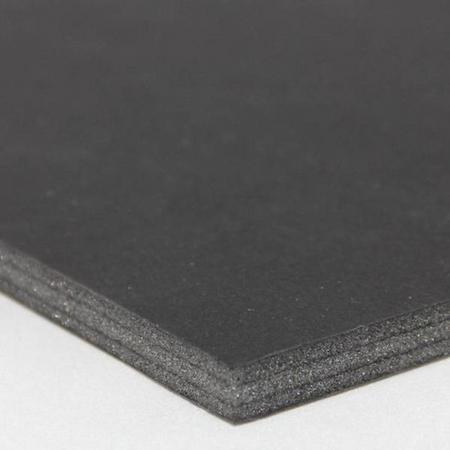 Standaard foamboard 10,00 mm A3 29,7 x 42,0 cm Zijdes: Zwart/Zwart Kern: Zwart (20 platen)