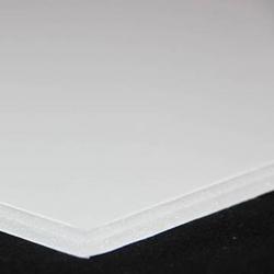 Standaard foamboard 5,00 mm A2 42,0 x 59,4 cm Zijdes: Wit/Wit Kern: Wit (20 platen)