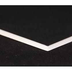 Standaard foamboard 5,00 mm A2 42,0 x 59,4 cm Zijdes: Zwart/Grijs Kern: Wit (20 platen)