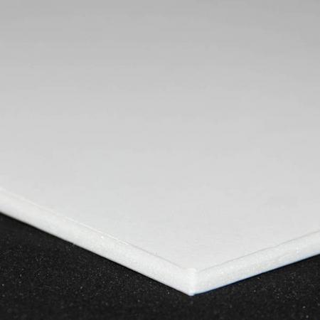Standaard foamboard 5,00 mm A3 29,7 x 42,0 cm Zijdes: Zwart/Grijs Kern: Wit (10 platen)