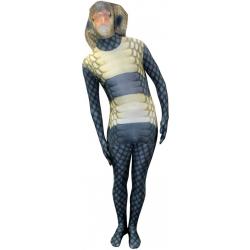  ™ King Cobra Morphsuit Kids - SecondSkin - Verkleedkleding - 120/138 cm