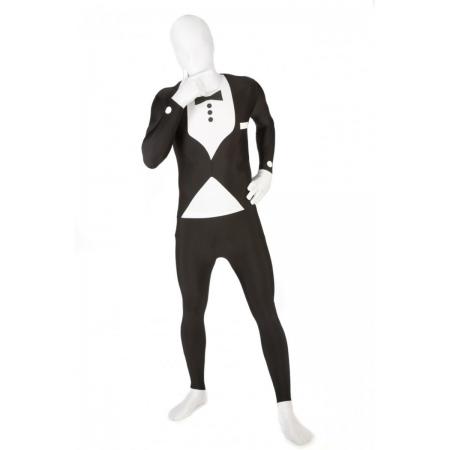Morphsuits™ Morphsuit Msuits Tuxedo - SecondSkin - Verkleedkleding - 185/206 cm