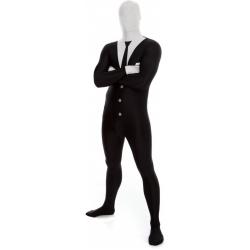  ™ Slenderman / Suit - SecondSkin - Verkleedkleding - 150/162