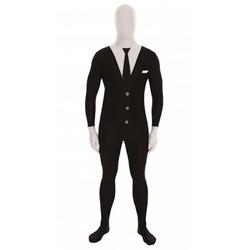 Originele morphsuit businessman zwart M (145-160 cm)