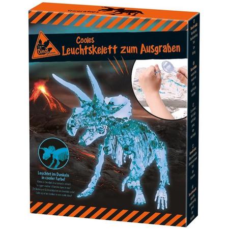 Moses Dinosaurus Opgravingsset Glow In The Dark Triceratops
