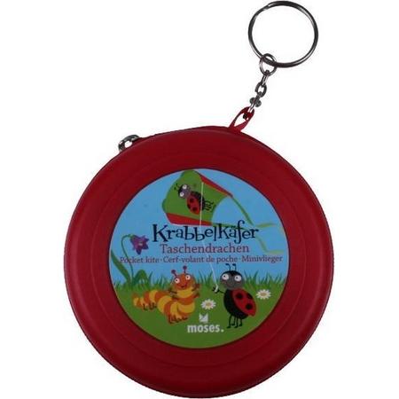 Moses Mini-vlieger In Tas 40 Cm Rood 3-delig