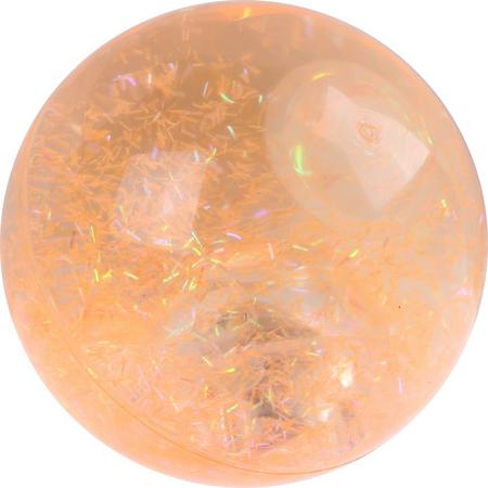 Moses Stuiterbal Disco Met Licht 6,5 Cm Oranje