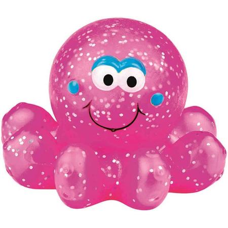 glitter Octopus lichtgevend roze bad zwembad speelgoed