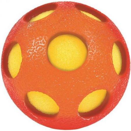 waterbal Bont junior 7 cm foam oranje/geel