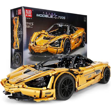 Mould King 13145S McLaren 720S - Supercar - Technisch Lego - Compatibel met Lego - Bouwdoos / Bouwset - 3149 onderdelen - Mouldking