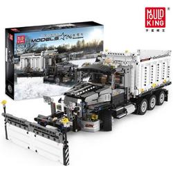 Mould King 13166 - Technic Bouwpakket - High-Tec Sneeuwploeg Vrachtwagen - 1694 Onderdelen