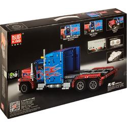 Mould King 15001 Muscle Truck Peterbilt - Vrachtauto - Technisch Lego - Motoren, accu, afstandsbediening - DIY - 839 onderdelen - Mouldking