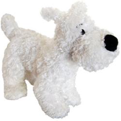 Bobbie, het hondje van Kuifje als knuffel 8 cm