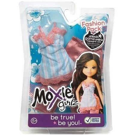 Moxie Girlz Fashion Pack Babydoll blauw roze