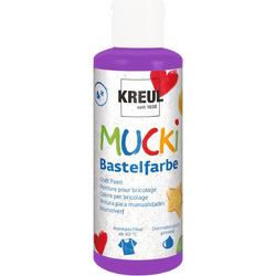 MUCKI Violet Knutselverf - 80ml - Dermatologisch getest, parabenenvrij, glutenvrij, lactosevrij, veganistisch