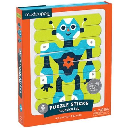 Mudpuppy Puzzel Sticks Robot