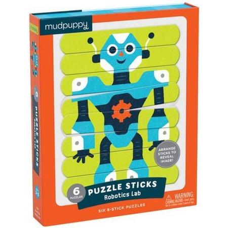 Mudpuppy Puzzel Sticks Robot