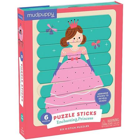 Mudpuppy prinses puzzel sticks 24 stukjes