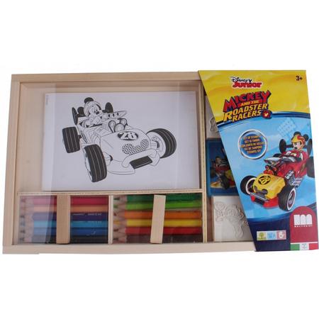 Multiprint Mickey And The Roadster Racer Kleurset 18-delig