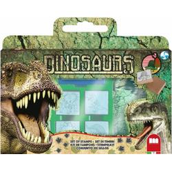 Stempelset luxe Dinosaurs 12-delig