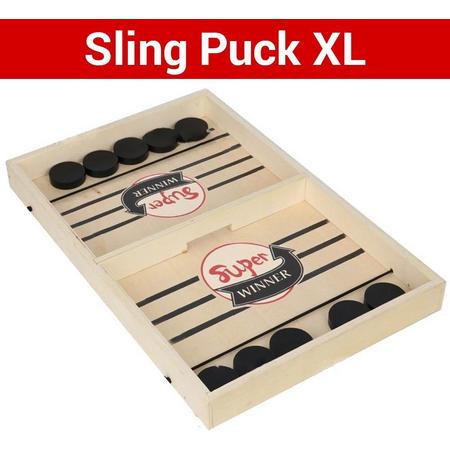 Slingpuck Game XL - Hockeyshots - Slingshot - Speelgoed Jongens - Sling Puck - Bordspel