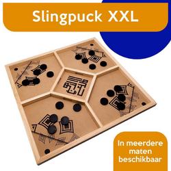 Slingpuck XXL - Hockeyshots - Slingshot - Speelgoed Jongens & Meisjes - Speedpuck - Sling Puck - Bordspel - Sjoelbattle - Drankspel