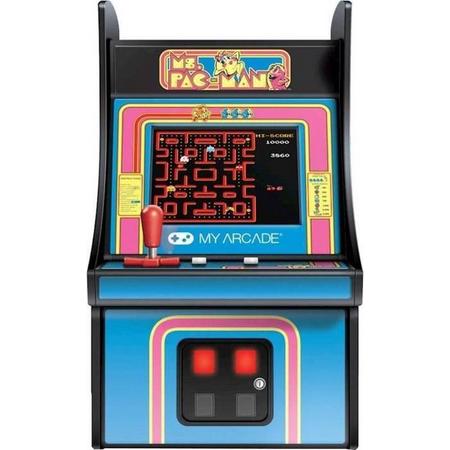 Mini Retro Arcade Bollard - My Arcade - Ms PAC-MAN