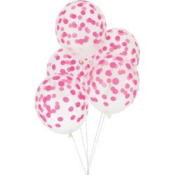 My Little Day - Ballonnen - Bollen donker roze - set 5 - 30cm