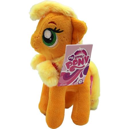 My Little Pony - Apple Jack (geel) - Pluche Knuffel - 16 cm