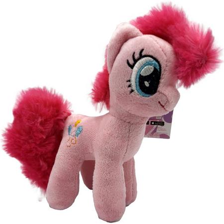My Little Pony - Pinkie Pie (roze) - Pluche Knuffel - 16 cm
