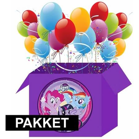 My Little Pony kinderfeestje pakket - feestpakket / versiering