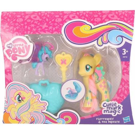 Plastic My Little Pony speelfiguren set Fluttershy geel