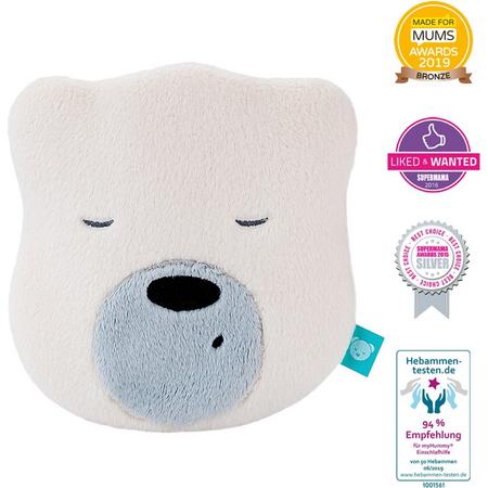 MyHummy Mini mint - Slaapsensor - Laat uw baby slapen op witte en roze ruis - 100% knuffelbaar en uitwasbaar - Geschikt voor 0 - 36 mnd - Award Winning - Handgemaakt in EU