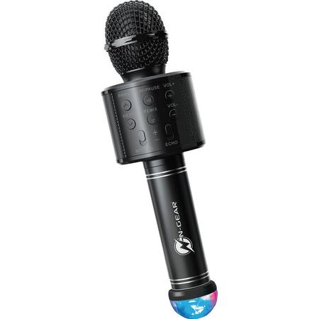 N-GEAR SING MIC S20L - Draadloze karaoke microfoon - Bluetooth - 4 uur plezier - met Discobol