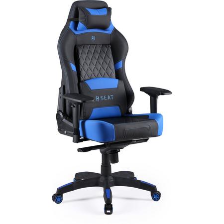 N. Seat PRO 700 Series Gaming Race / bureaustoel - Blauw/Zwart ( Ergonomisch & Comfortabel )