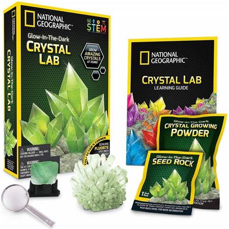 National Geographic Kit - Laboratorium voor het kweken van glow-in-the-dark kristal
