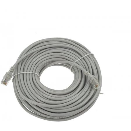Grijze 10 meter LAN / Netwerkkabel / Internet kabel / UTP Kabel / CAT5E